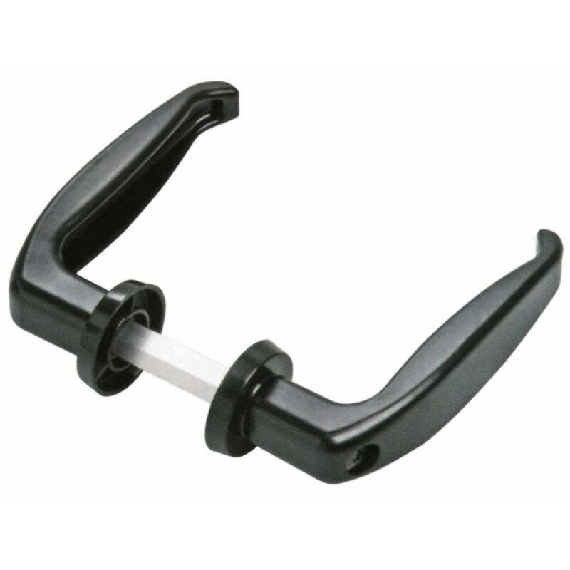 Dck Group - Maniglia per in Infissi in Alluminio finitura Nera Misura 40/50 mm Fc 210 1 cp