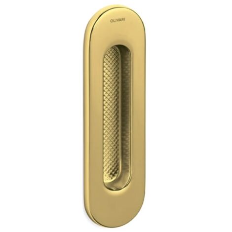 MANIGLIA OLIVARI VICO A INCASSO SUPER ORO LUCIDO