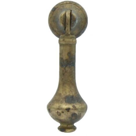MANIGLIA OTTONE 21395 18X59 MM ANTICATO 25 PZ