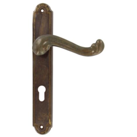 MANIGLIA OTTONE BRONZATO BAROCCO F.Y.