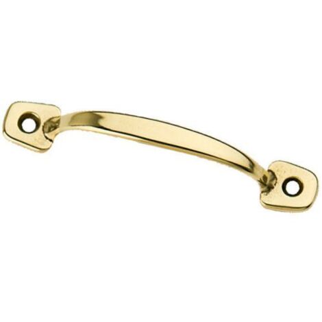 MANIGLIA OTTONE FISSA  80 MM 50 PZ