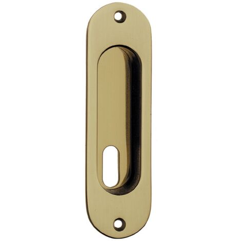 MANIGLIA OVALE OT.LUC.X PORTE SCOR.C/FORO