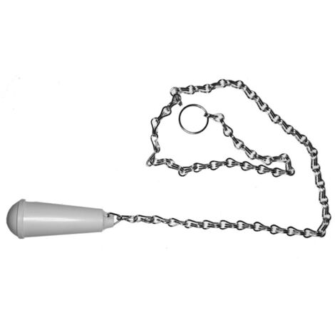 Maniglia per cassetta WC ad anello bianco
