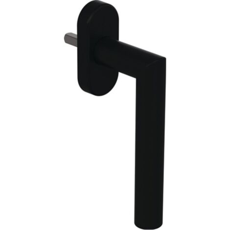 Maniglia per finestra 162PBFG.2 PA 90 deep black 30mm Stand.HEWI