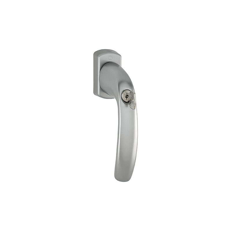 Maniglia per finestra a ribalta con chiave New-York 0810/U10 Hoppe Acciaio inox M5x45 - 11654156