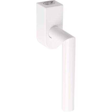 Maniglia per finestra terminata 162PCFGA.2 30mm Ku.99 bianco puro 30mm terminata HEWI