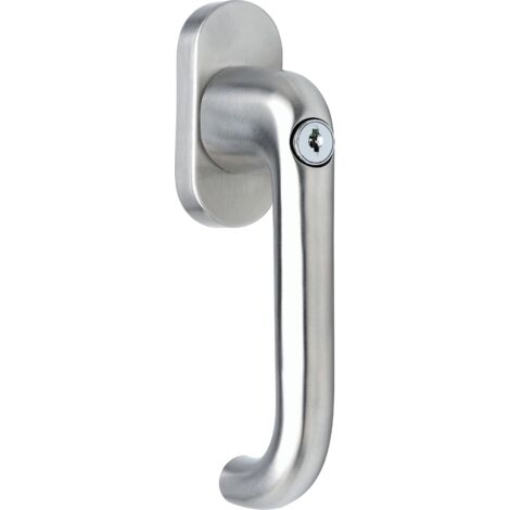 Maniglia per finestra VA ma 20-40mm a forma U, con serratura