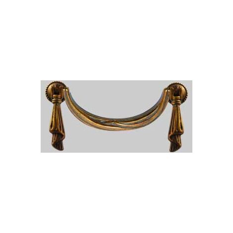 Maniglia per mobili 5040 interasse 96 mm - patinato antico