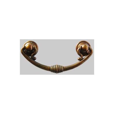 Maniglia per mobili 5042 interasse 64 mm - patinato antico