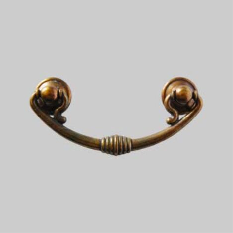Maniglia per mobili '5042' interasse 64 mm - patinato antico GIUSTI
