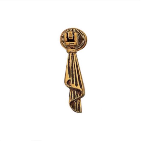 Maniglia Per Mobili Antichi A Pendolino In Stile Metal Style 21391 Mm 60, 70 - Taglia: 60