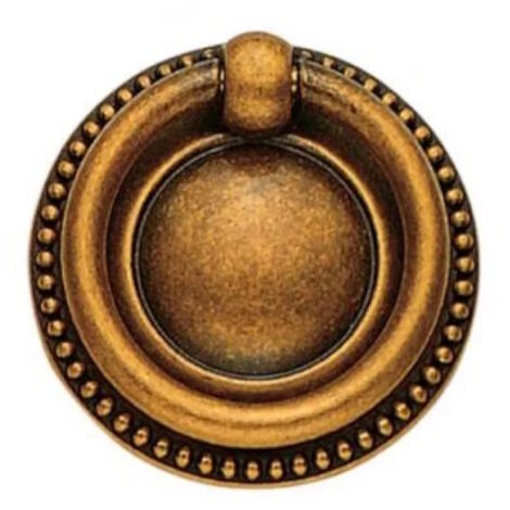 Maniglia Per Mobili Antichi A Pendolo Armadi In Stile Metal Style 12212 Mm 40 50 - Taglia: 40