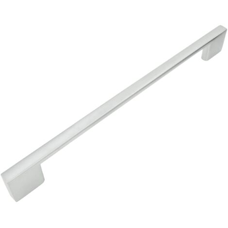 Maniglia per mobili in argento 256 mm in metallo