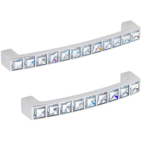 Maniglia per mobili in stile moderno con Swarovski Linea Luxury Serie 50 Giusti - 96