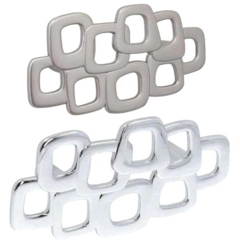 Maniglia per mobili in stile moderno linea Decor serie 51 - 64 Cromo Lucido