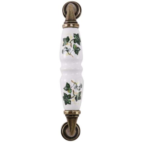 Maniglia per mobili, maniglia per cassetto da cucina, in ceramica, 96 mm