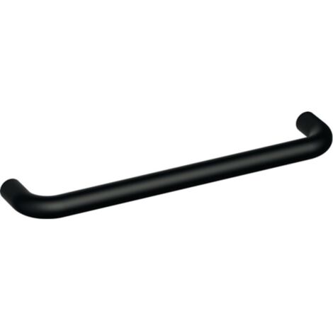 Maniglia per mobili PA 90 nero opaco, lunghezza 192 mm, diametro 13 mm