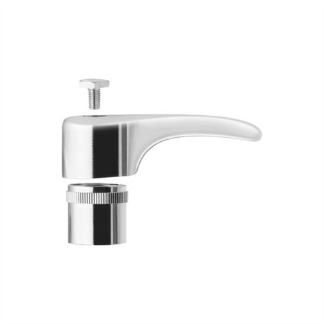 BB BUYBATH Maniglia per passo rapido cromata completa di vite e ghiera Tecom