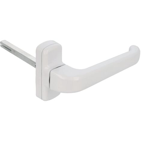 Maniglia per porta amig Epsilon bianco 132x70 mm alluminio