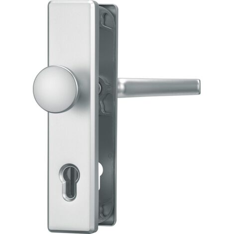 Maniglia per porta HLS214 F1 EK PZ10 / 92mm quadrato
