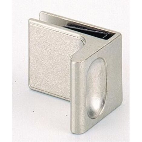 Maniglia per porta in vetro, zinco pressofuso, nichelato HETTICH