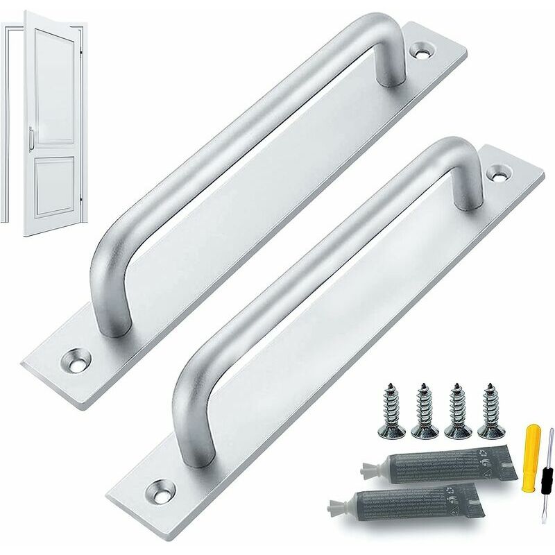 Maniglia per porta scorrevole da 2 pezzi, maniglia...