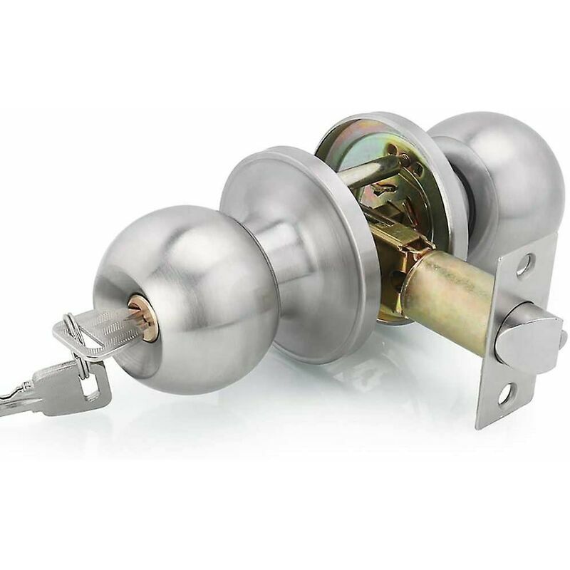 Maniglia per porta Serratura a pomello tondo