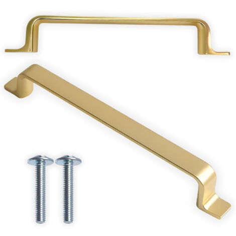 Maniglia per ringhiera per mobili cassetti cucina oro loft retrò moderno 128