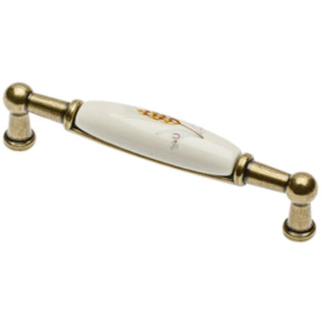MANIGLIA PORCELLANA MM.96 ART. UP-WP0728-BK. Prezzo per 1 pezzo.