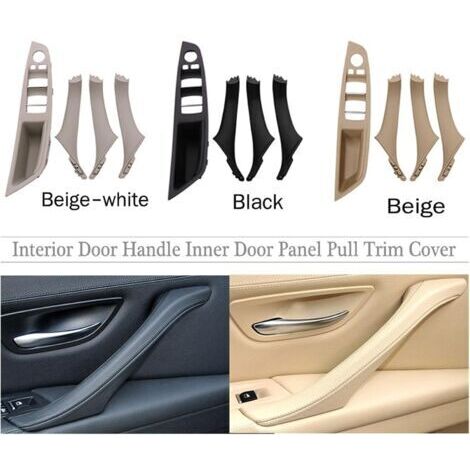 Maniglia porta rosso-marrone per BMW Serie 5 F10 F11 520d 530d 535i 550i 51417225857 51417225853 Maniglia interna porta pannello tirante rivestimento copri auto Accessori per auto Maniglia porta