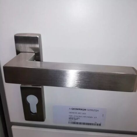 MANIGLIA REGUITTI GENEVE ART.Q03 INOX SAT 316