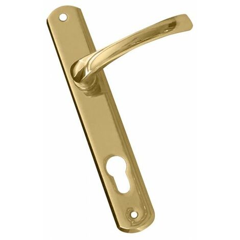 MANIGLIA RIO CON PLACCA QUADRO 8 foro Yale 2 PZ