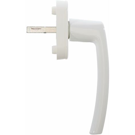 Maniglia Roto Line standard senza logo, bianco traffico, lunghezza perno 32 mm