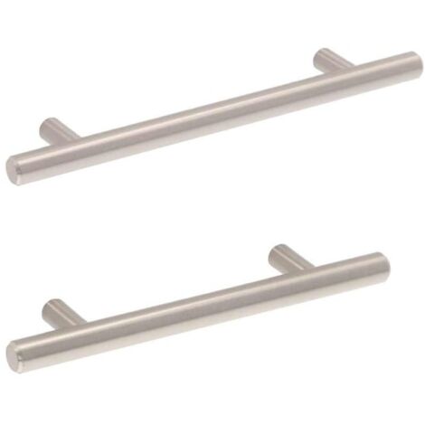 Maniglia Stile moderno Linea Design Serie 72 Giusti - 128 Nichel Satinato