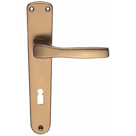 Maniglia su placca Ø90 mm thea all.argento