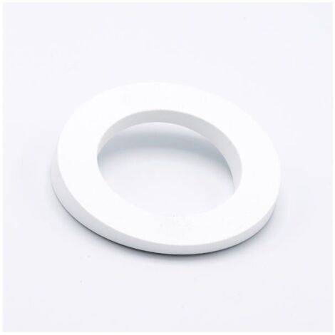 Maniglia tonda sporgente laccata bianca 80x14mm - 318 Orbita