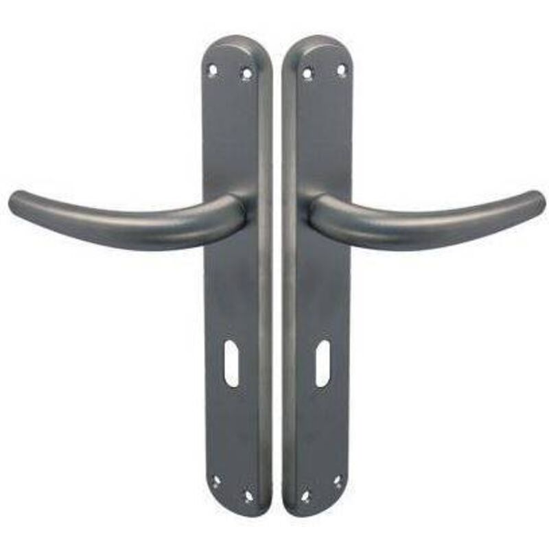 Manilla Torino cromo con agujero patentado