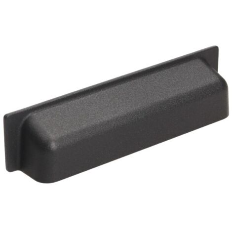 Maniglia UP11, grafite testurizzata, 96 mm