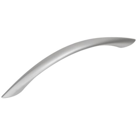 Maniglia US26, cromo satinato, 128 mm