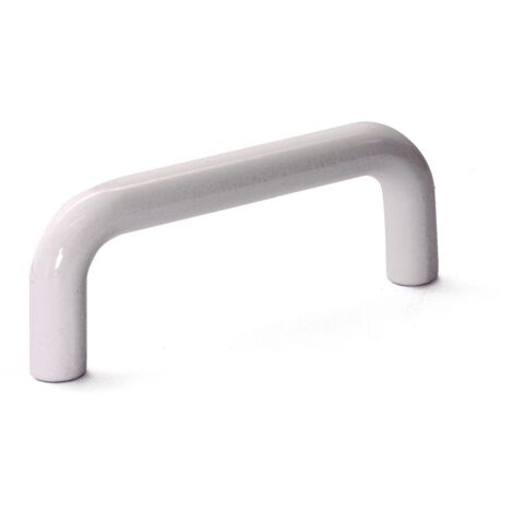 MANIGLIA VERNICIATA BIANCO 96MM SET 5 PEZZI - MASIDEF