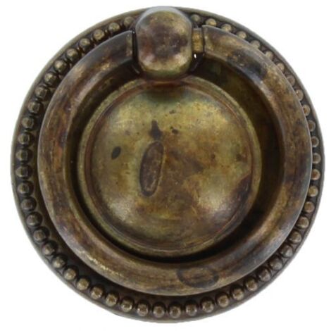 MANIGLIA ZAMA 12212 D 40 MM OTTONE ANTICATO 25 PZ