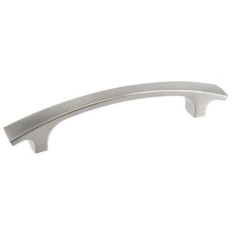MANIGLIA ZAMA E 7132  96 MM NICHEL SPAZZOLATO 25 PZ