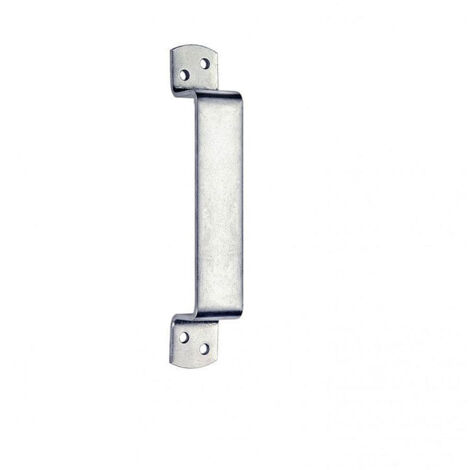 Maniglia zincata Masidef nichelata 155 x 100 x 25 mm