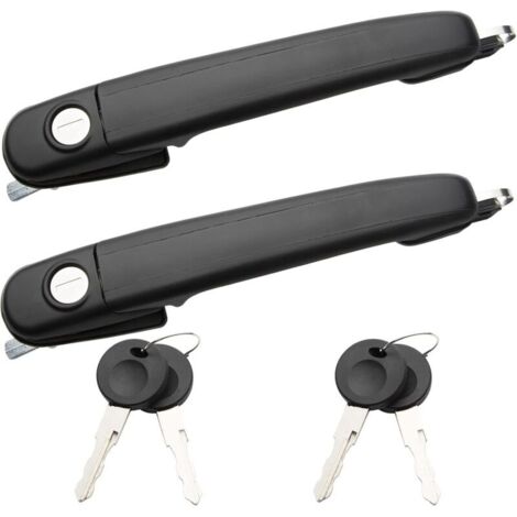 Maniglie delle portiere anteriori sinistra e destra adatte per maniglie delle portiere Volkswagen Polo, maniglia della portiera dell'auto 6N0837207C
