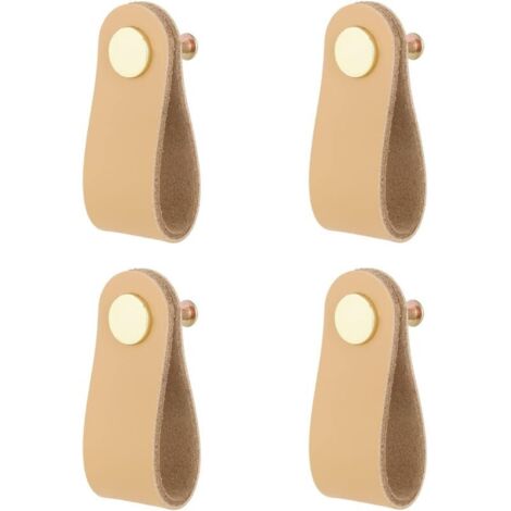 Maniglie in pelle, pomelli per cassetti in pelle, pomelli per mobili in pelle marrone con viti, per mobili da cucina, mobili, armadi, cassettiere, maniglie, maniglie per porte, ferramenta