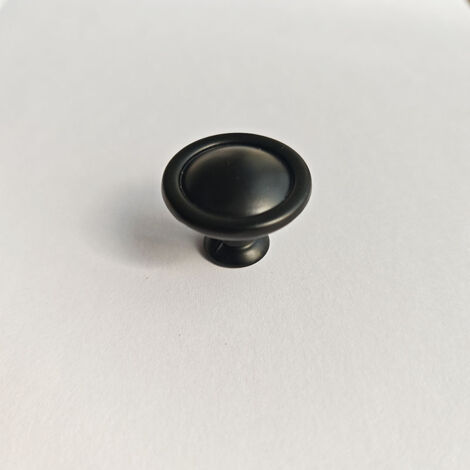maniglie nere per ante di mobili, maniglie rotonde per ante di cucina, maniglie per ante di cassetti, mobili con viti, 30 mm