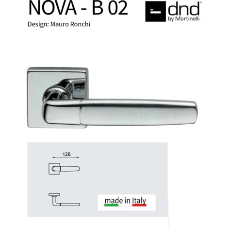 MANIGLIE PER INTERNI IN OTTONE NOVA-B2 ART 681 CCS
