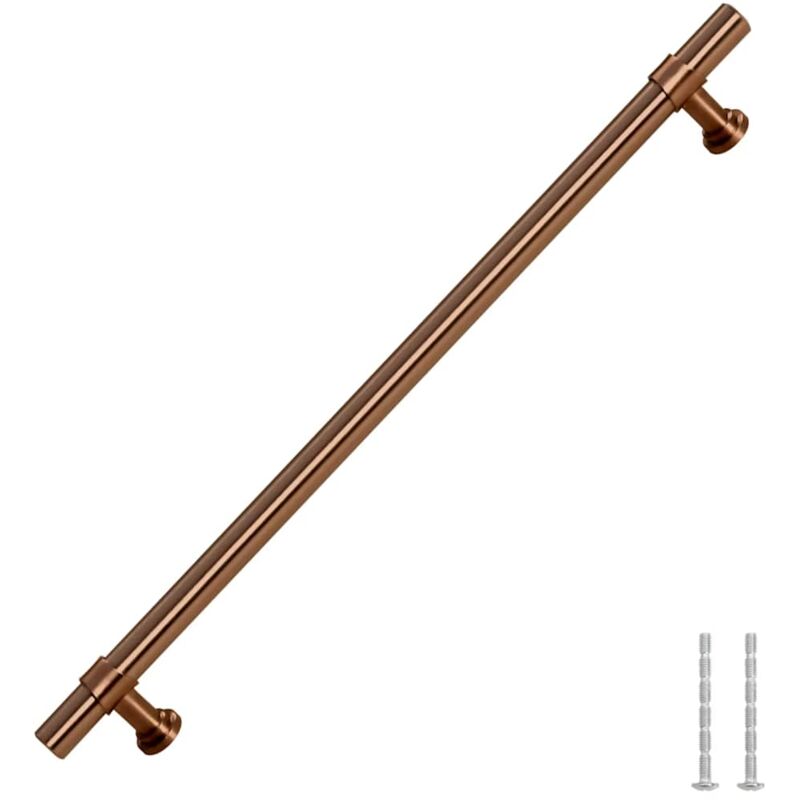 Maniglie per Mobili 5pz Bronzo 480mm in Acciaio