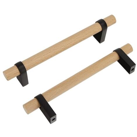 Maniglie per mobili in legno massello semplici e alla moda KZQ, maniglie per mobili, maniglie per guardaroba, maniglie per cassetti, maniglie decorative per mobili