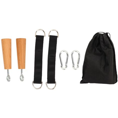 Maniglie per trazioni in legno per rafforzare le dita, accessori per il fitness da usare in casa e per la parte superiore del corpo.